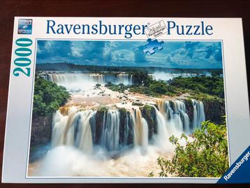 Prachtige nieuwe puzzel , watervallen in Brazilië 