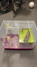 Hamster kooi, Kooi, Minder dan 75 cm, Zo goed als nieuw, Hamster