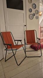 Campingstoelen camping stoelen tuinstoelen, Ophalen, Gebruikt, Kunststof