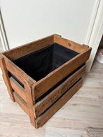 2x Houten Fruitkist met Bekleding, Ophalen of Verzenden, Gebruikt
