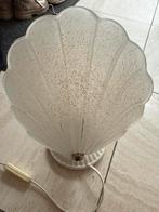 Vintage Schelp Wandlamp - Jaren 80, Ophalen of Verzenden, Gebruikt, Glas