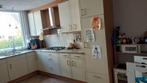 Grote Crème / hout keuken met inbouwapparatuur, Huis en Inrichting, Keuken | Complete keukens, Ophalen, Gebruikt, Overige materialen