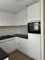Moderne hoogglans witte hoekkeuken + apparatuur GEDEMONTEERD, Huis en Inrichting, Keuken | Complete keukens, Hoogglans of Gelakt