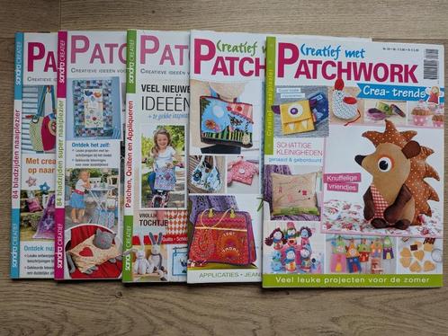 Tijdschriften voor patchwork, Boeken, Hobby en Vrije tijd, Zo goed als nieuw, Borduren en Naaien, Ophalen of Verzenden