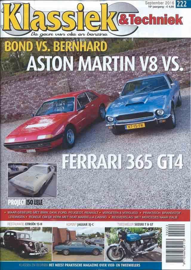 Klassiek & Techniek 222 2016 : Citroen Traction Avant 15 Six, Boeken, Auto's | Folders en Tijdschriften, Gelezen, Algemeen, Ophalen of Verzenden