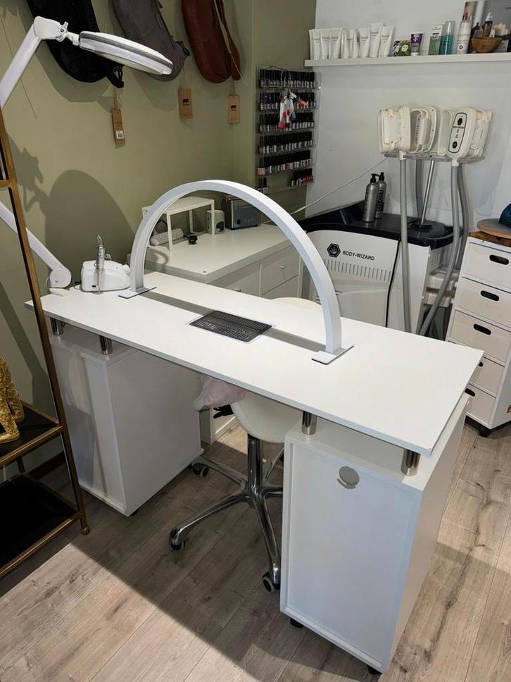 Nageltafel met Afzuiging, Sieraden, Tassen en Uiterlijk, Overige Accessoires, Ophalen