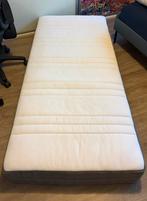 Ikea pocketvering matras + beschermer, Ophalen, Gebruikt, 90 cm, Eenpersoons