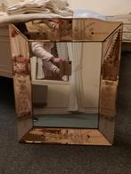 Antieke aparte spiegel, Huis en Inrichting, Woonaccessoires | Spiegels, Ophalen, Gebruikt, Rechthoekig, Minder dan 100 cm