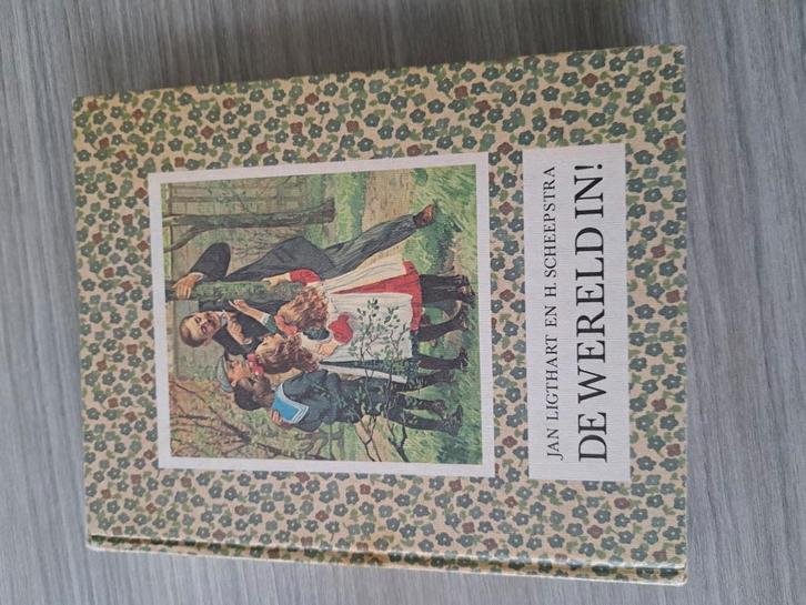 De Wereld In! - Jan Ligthart & H. Scheepstra, Boeken, Kinderboeken | Jeugd | onder 10 jaar, Gelezen, Fictie algemeen, Ophalen of Verzenden