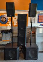 Qsc kw  en k set, Muziek en Instrumenten, Versterkers | Keyboard, Monitor en PA, Ophalen of Verzenden, Gebruikt, 1000 watt of meer