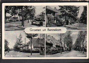 Bennekom, 4-luik. met namen Kon. Huis (1953)