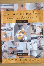 Gitaarspelen voor iedereen! deel 1 en 2 - Aldo Druyf, Muziek en Instrumenten, Gitaar, Verzenden, Les of Cursus, Zo goed als nieuw