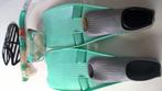 TE koop aangeboden mooi snorkel set.maat 43/44., Watersport en Boten, Ophalen of Verzenden, Gebruikt, Snorkelset