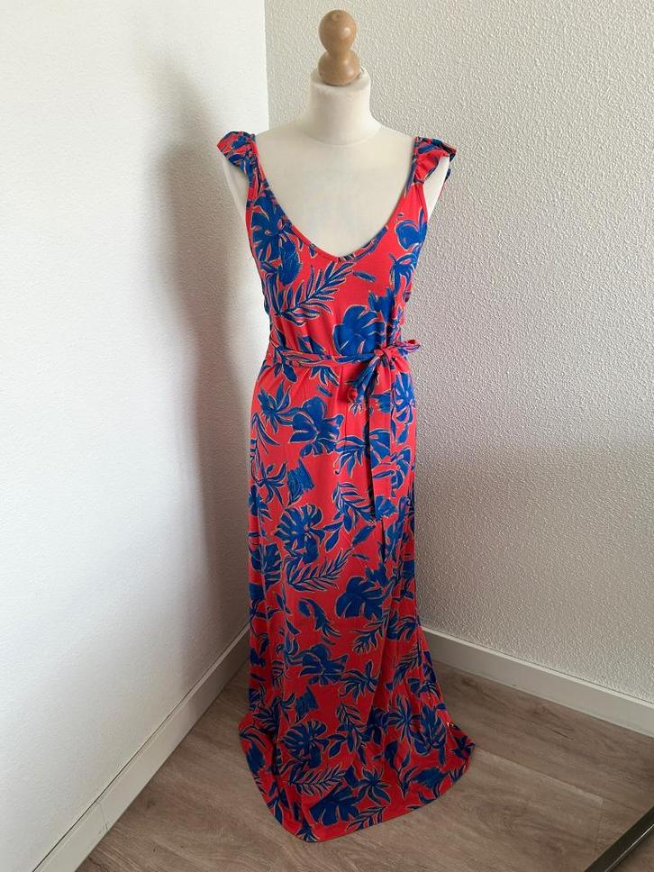 Jansen Amsterdam NIEUW maat XXL maxi Fadi jurk 2350, Kleding | Dames, Jurken, Nieuw, Maat 46/48 (XL) of groter, Roze, Onder de knie