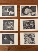 Set van 6 W.B. Vereeniging Ansichtkaarten, Verzenden, 1920 tot 1940, Ongelopen