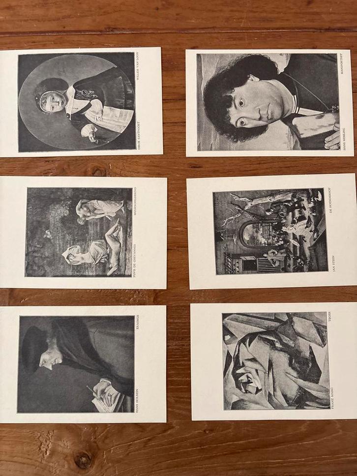 Set van 6 W.B. Vereeniging Ansichtkaarten, Verzamelen, Ansichtkaarten | Nederland, Ongelopen, 1920 tot 1940, Verzenden