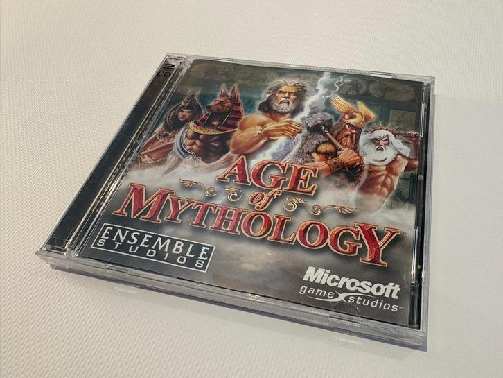 Age of Mythology - Collectors Edition (PC 2002, Ensemble), Spelcomputers en Games, Games | Pc, Zo goed als nieuw, Strategie en Constructie