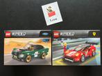 Lego Speed Champions 75884 Ford & 75886 Ferarri - Nieuw !, Ophalen of Verzenden, Nieuw, Complete set, Lego