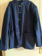 Blauwe Jas met Speciale Sluiting, Kleding | Heren, Ophalen of Verzenden, Nieuw, Maat 56/58 (XL), Blauw