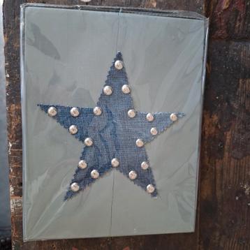 Steigerhouten decoratie handgemaakt 20x25x3 cm bord - tegel beschikbaar voor biedingen