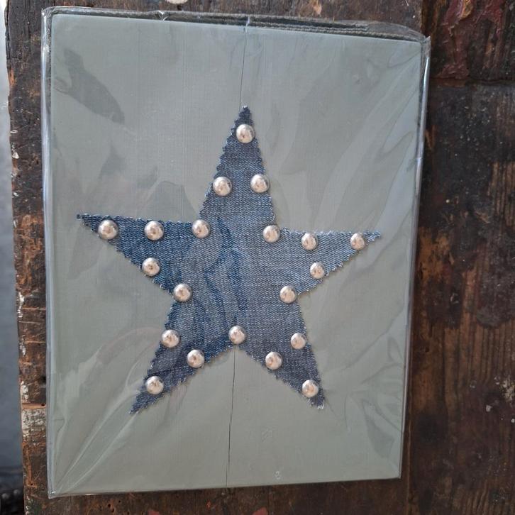Steigerhouten decoratie handgemaakt 20x25x3 cm bord - tegel, Kinderen en Baby's, Kinderkamer | Inrichting en Decoratie, Zo goed als nieuw