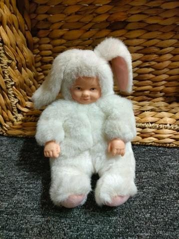 Anne Geddes Witte Konijn Knuffel beschikbaar voor biedingen