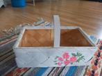 Brocante Zweedse plukmand, paddestoelenmand, Antiek en Kunst, Curiosa en Brocante, Ophalen of Verzenden