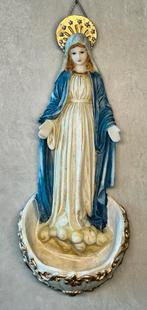 Wijwaterbakje Maria 30 cm., Antiek en Kunst, Antiek | Religie, Ophalen of Verzenden