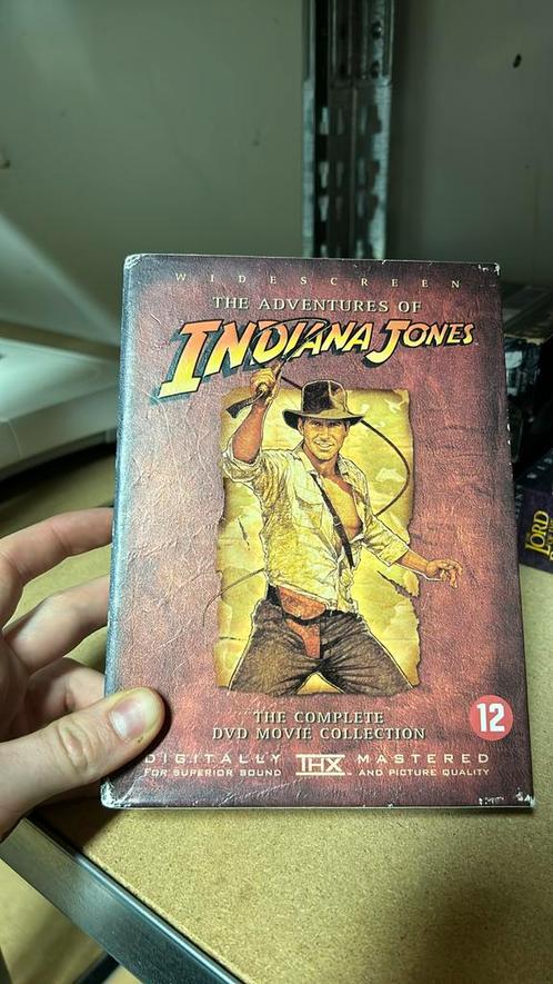 Indiana jones, de complete dvd collection, Cd's en Dvd's, Dvd's | Avontuur, Zo goed als nieuw, Ophalen of Verzenden