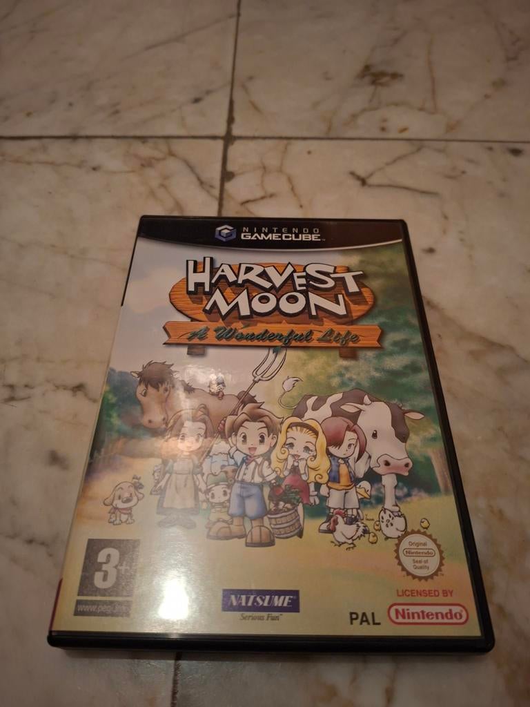 Harvest Moon: A Wonderful Life - GameCube, Spelcomputers en Games, Games | Nintendo GameCube, 1 speler, Ophalen of Verzenden, Zo goed als nieuw