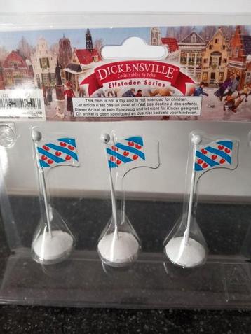 Vlaggen dickensville elfsteden serie kerstdorp beschikbaar voor biedingen