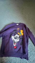 Disney 100 x h&m trui paars goofy maat M, Verzenden, Zo goed als nieuw, Paars