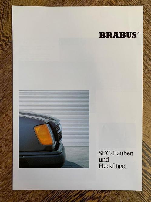 Flyer Mercedes-Benz Brabus spoilerset nieuw, Boeken, Auto's | Folders en Tijdschriften, Zo goed als nieuw, Mercedes, Ophalen of Verzenden