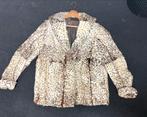 Libeline Vintage bontjas, Maat 38/40 (M), Beige, Ophalen of Verzenden, Zo goed als nieuw