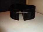 MART VISSER zwarte brede suede riem, Kleding | Dames, Riemen en Ceinturen, 5 cm of meer, Mart Visser, Ophalen of Verzenden, Echt leder