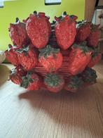 Aardbeien Plantenpot, Huis en Inrichting, Ophalen, Gebruikt, Aardewerk of Porselein, Minder dan 50 cm
