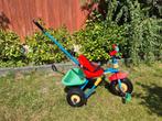 Kinderfietsjes driewieler met duwstang en gordel ., Ophalen of Verzenden, Gebruikt, Overige merken