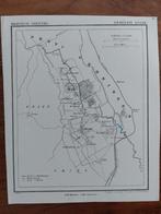10 / Gemeente Eelde - Paterwolde Litho uit 1867 J. Kuyper, Antiek en Kunst, Ophalen of Verzenden