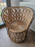 Vintage Rotan Stoel - Unieke Sfeer, Gebruikt, Bruin, Vintage, Riet of Rotan