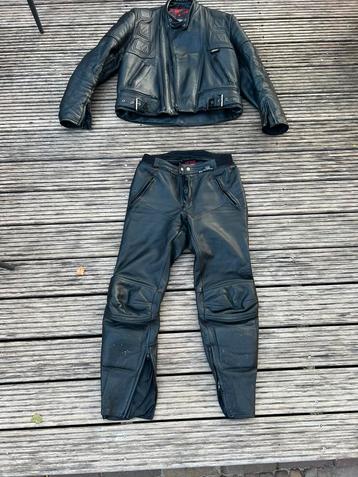 Retro leren combi pak beschikbaar voor biedingen