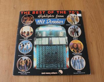 Vinyl dubbel LP, elpee "The Best of the 70's" popmuziek beschikbaar voor biedingen