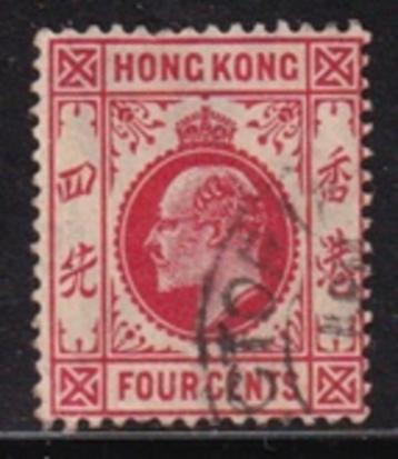 4172 - Hong Kong michel 100 gestempeld , koning Edward beschikbaar voor biedingen