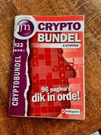 Crypto Bundel 4 stippen, Ophalen of Verzenden, 500 t/m 1500 stukjes, Nieuw, Puzzelboek