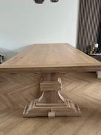 Kloostertafel Goossens wonen, Eikenhout, 200 cm of meer, Ophalen of Verzenden, Zo goed als nieuw
