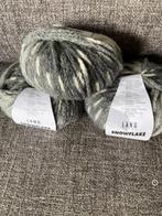 Pakketje van 3 bollen Lang Yarns Snowflake kleur 24, Hobby en Vrije tijd, Breien en Haken, Verzenden, Zo goed als nieuw, Breien of Haken