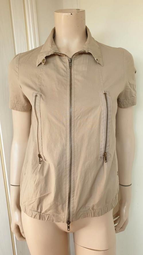 Comptoir des Cottoniers vest kort maat 38, Kleding | Dames, Jassen | Zomer, Zo goed als nieuw, Maat 38/40 (M), Beige, Ophalen of Verzenden