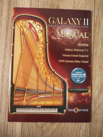 Excellente Piano-Libraries (VST-muzieksoftware). o.a. Galaxy beschikbaar voor biedingen