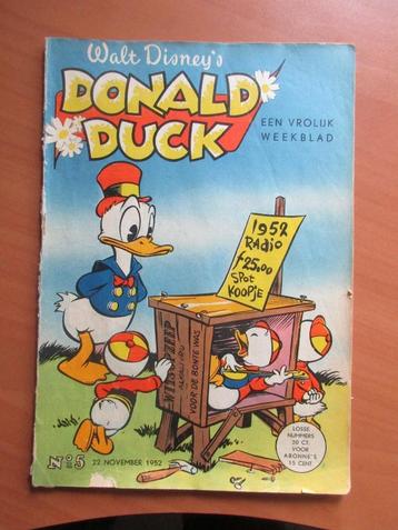 Doanld Duck 1952 nummer 5  beschikbaar voor biedingen