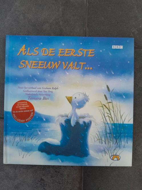 Als de eerste sneeuw valt ~ Tamara Bos, Boeken, Prentenboeken en Plaatjesalbums, Zo goed als nieuw, Prentenboek, Ophalen of Verzenden