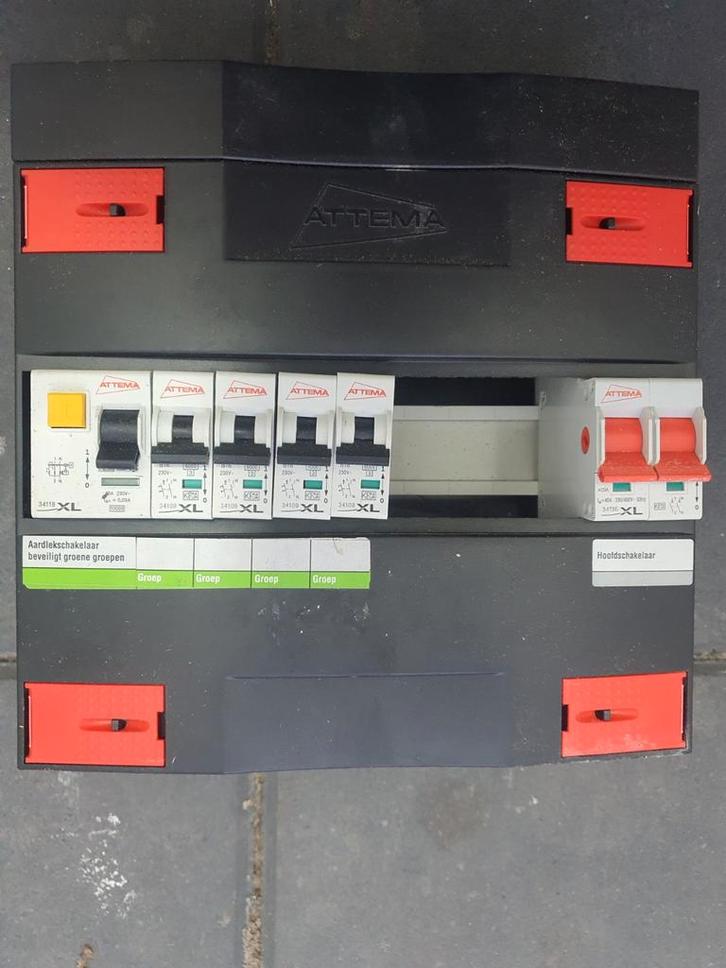 Meterkast - Attema XL, Doe-het-zelf en Verbouw, Elektra en Kabels, Gebruikt, Overige typen, Ophalen of Verzenden